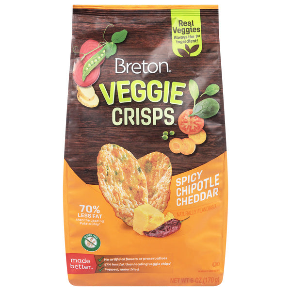 12-PACK OF SNACK VEGETABLE SPICY CHIPOTLE CHEDDAR