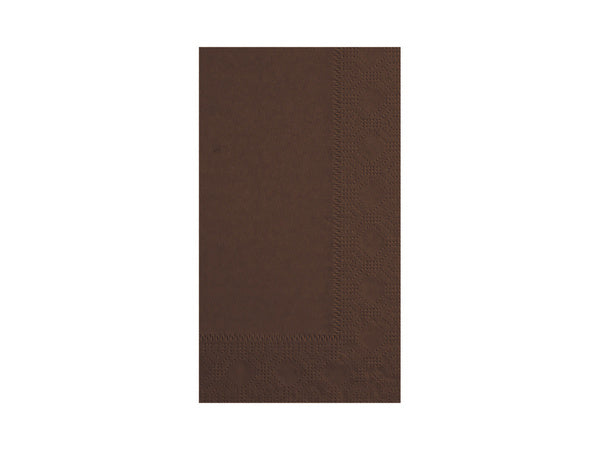 8-PACK OF NAPKIN DINNER 15X17 2PL CHOC