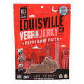 10-PACK OF VEGETARIAN MEAT SOY JERKY, PEPPERONI PIZZA