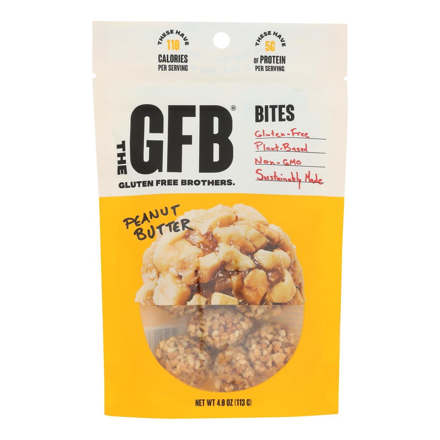 6-PACK OF BITE ADULT PEANUT BUTTER