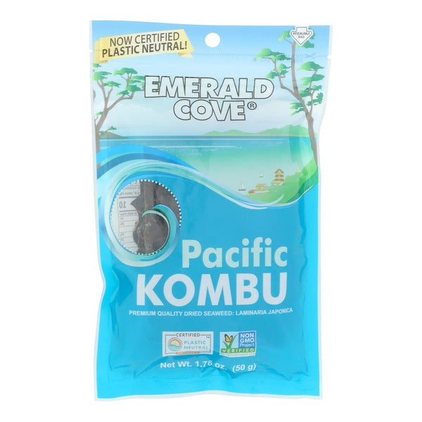 6-PACK OF Seaweed Dried, Non-GMO Pacific Kombu, Great Eastern Sun