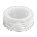 2500-PACK OF Clear Tamper Evident Caps for Juice Bottles | 38mm DBJ |2500 count