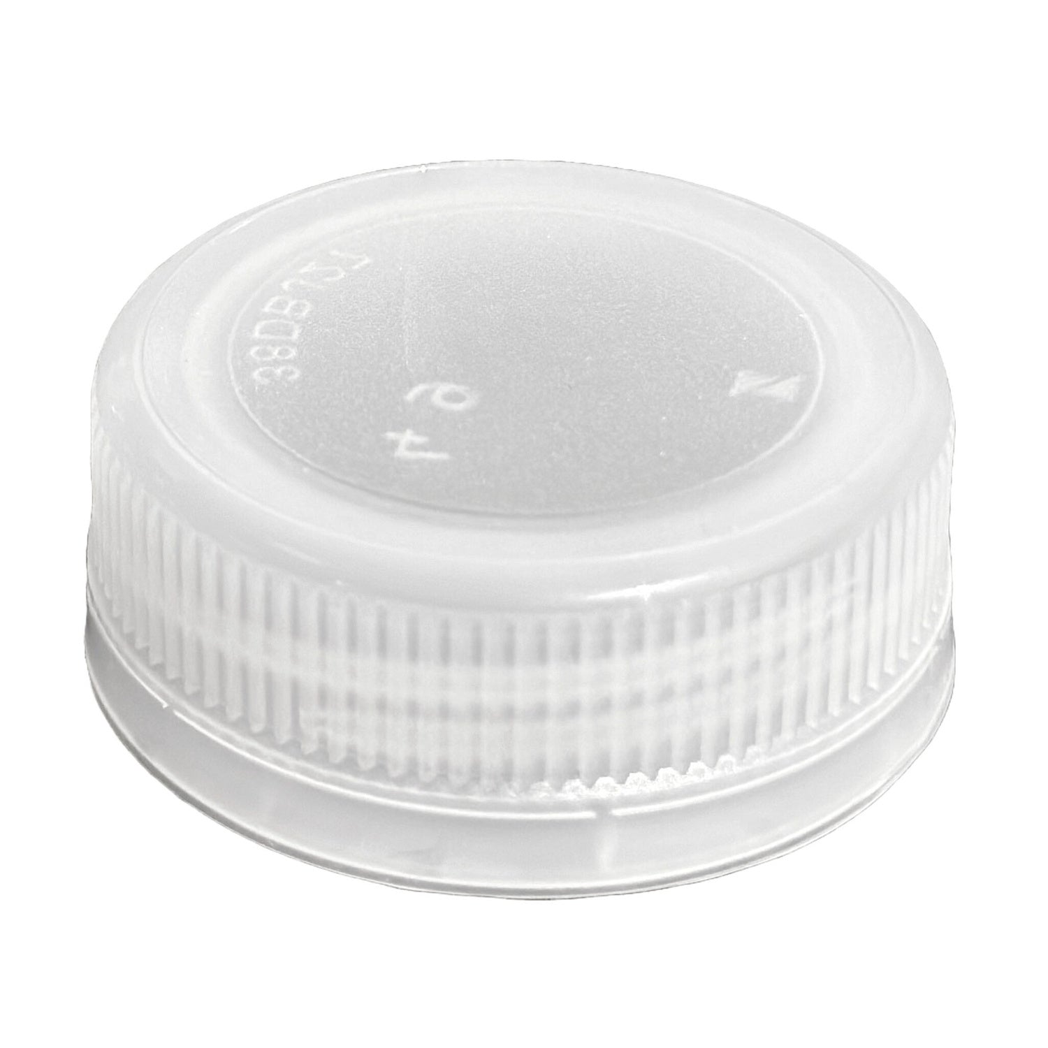 2500-PACK OF Clear Tamper Evident Caps for Juice Bottles | 38mm DBJ |2500 count