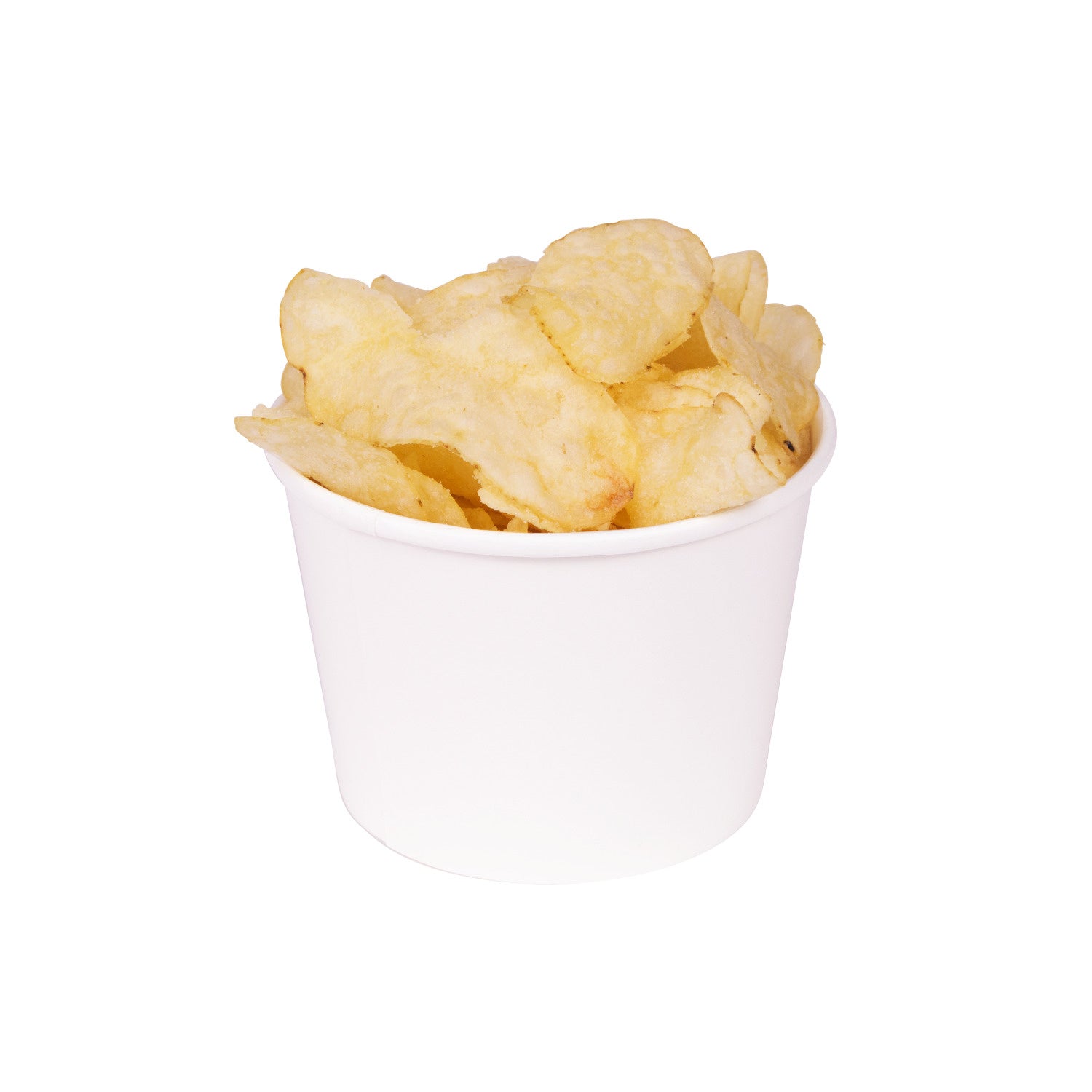 1000-PACK OF Container Takeout Karat 1,000 ct 12 oz Paper Food Containers | 100 mm | White