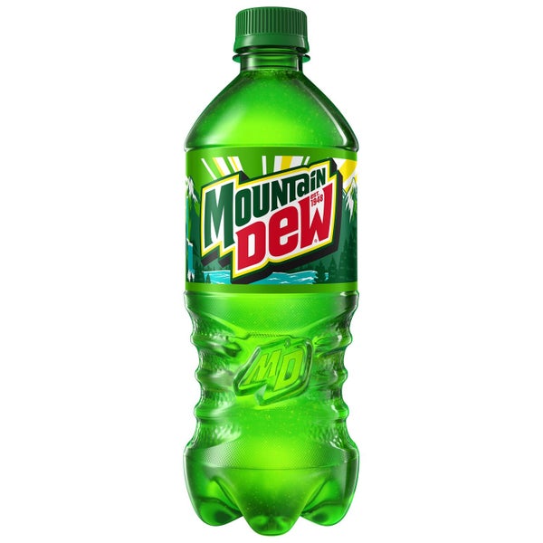 24- PACK OF SODA MOUNTAIN DEW