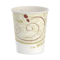 100-PACK OF Cup Paper SOLO R53-J8000 Symphony Design 5 oz. Compostable Paper Cups - Ideal for Cold Beverages (100 Count)