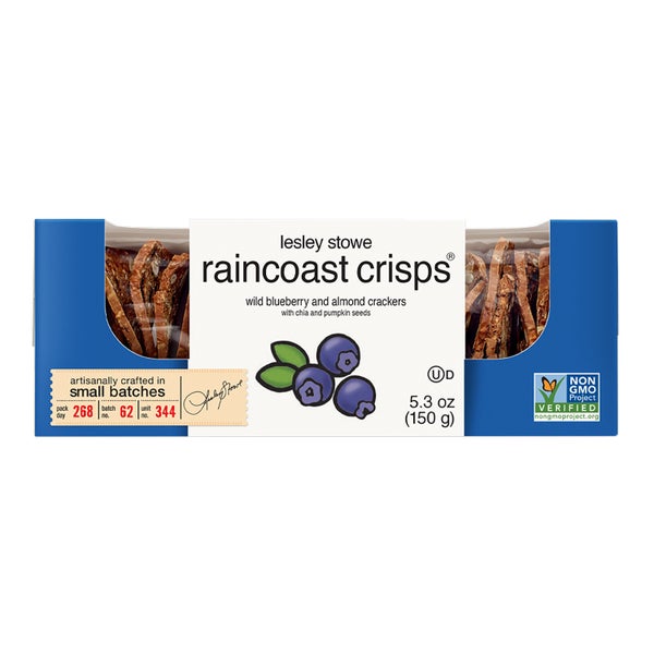 12-PACK OF CRACKER CRISP BLUEBERRY ALMOND