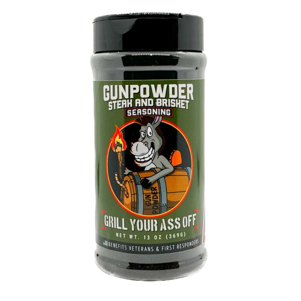 6-PACK OF Seasoning Gunpowder Steak + Brisket, GYAO