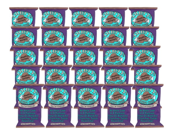 25-PACK OF Chip Potato Salt And Vinegar
