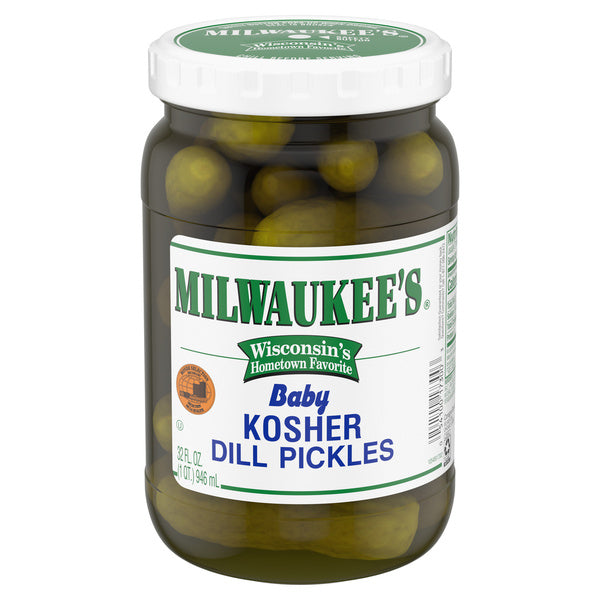 12-PACK OF PICKLE DILL BABY KOSHER
