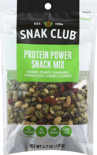 6-PACK OF SNACK MIX PROTEIN POWER 4.2 OUNCE - CASE OF 6