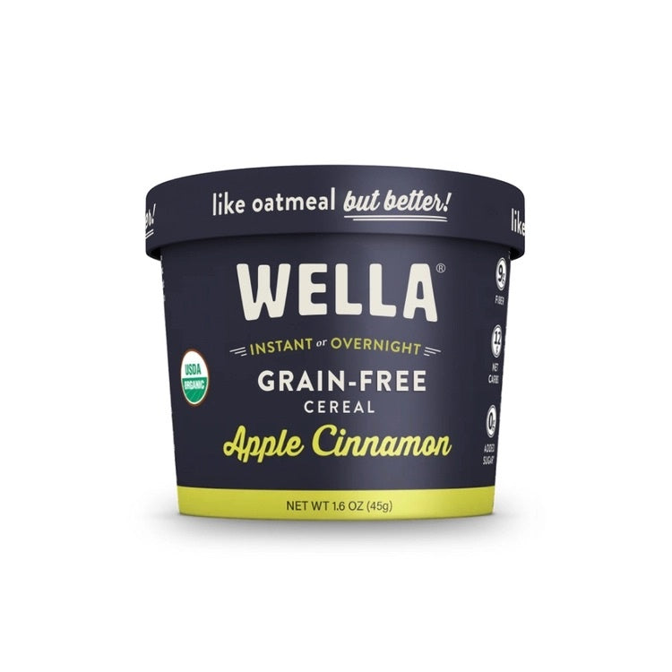 8-PACK OF CEREAL INSTANT GRAIN-FREE, APPLE CINNAMON