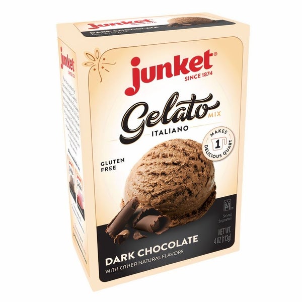 12-PACK OF Mix Gelato Dark Chocolate, Junket Foods