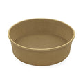 270-PACK OF Container Takeout Karat 270 ct 48 oz Paper Short Buckets, Kraft
