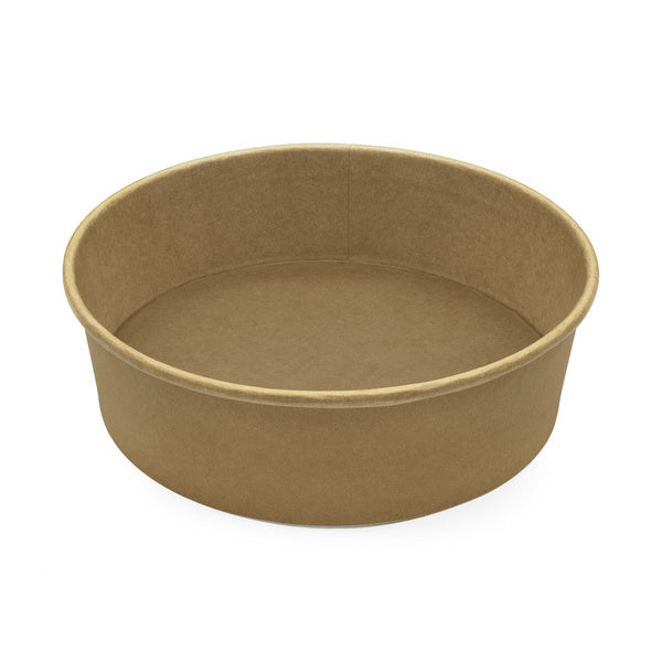 270-PACK OF Container Takeout Karat 270 ct 48 oz Paper Short Buckets, Kraft