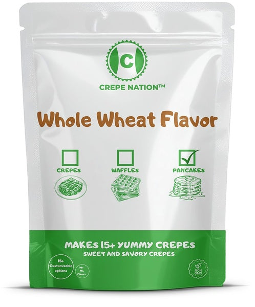 2-PACK OF Whole Wheat Pancake Mix Whole Wheat Flavor (Just Add Water )