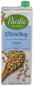 12-PACK OF MILK SOY ULTRA, ORIGINAL