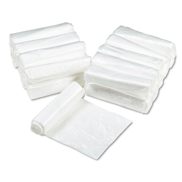 500-PACK OF Liner Trash Ultra Plus 33-Gallon High-Density Can Liners - 500 Count, 11 Micron, Natural Color, 33 in. x 40 in.