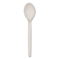 1000-PACK OF Cutlery Plastic WNA EPS003 EcoSense 7-Inch Renewable Plant Starch Spoon - 1000 Count Carton for Sustainable Dining
