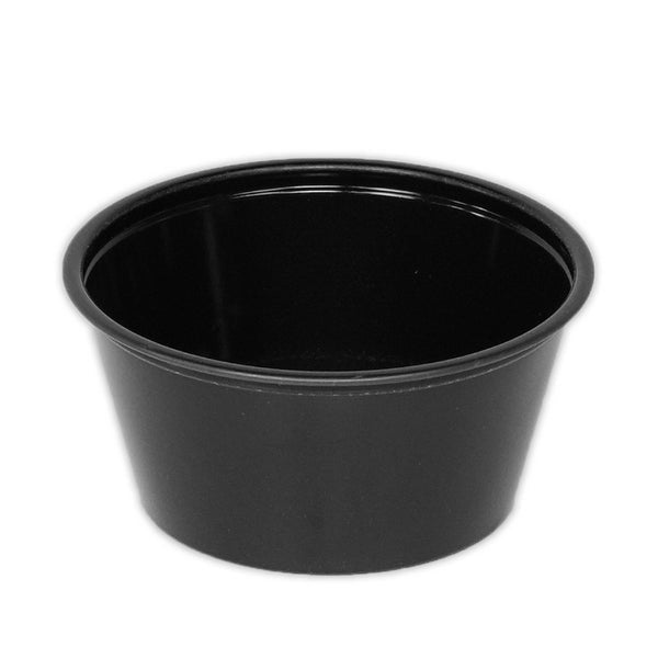 15-PACK OF CUP PLAS PRTN BLK 3.2 5OZ