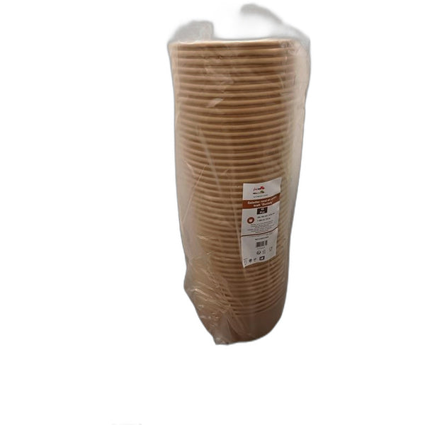 1-PACK OF BOWL PAPER KRAFT SALAD 53 OZ