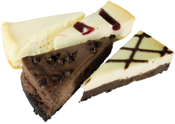 4- PACK OF CHEESECAKE ASST BUFFET 14CT 8"