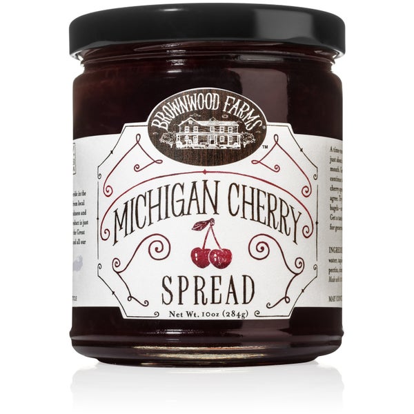 12-PACK OF Spread Cherry Michigan, Milo's Whole World Gourmet