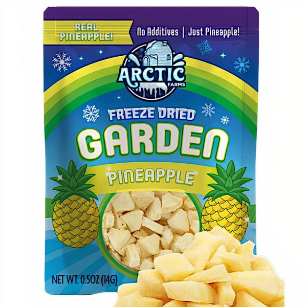 12-PACK OF Pineapple Freeze Dried (100% Fruit), Arctic Farms