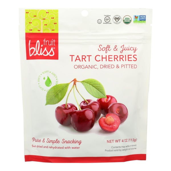 6-PACK OF Cherry Dried Tart Fruit Bliss 4 oz