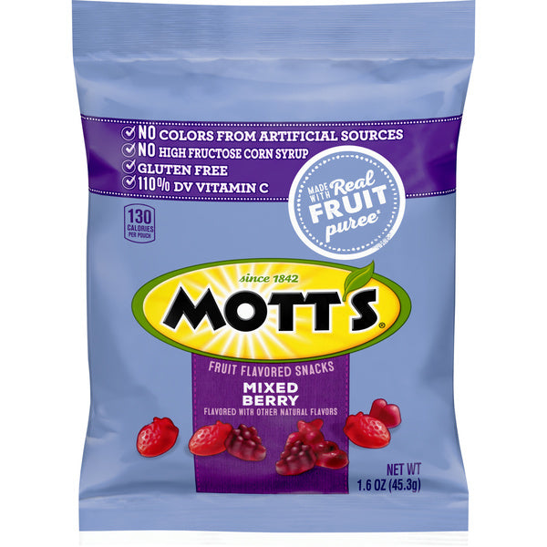 144-PACK OF SNACK FRUIT GUMMY MXD BRY