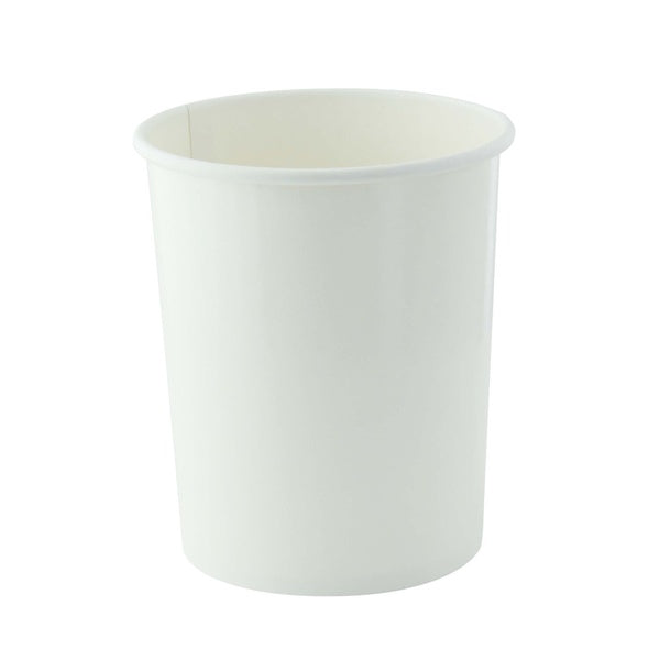 1-PACK OF CUP SOUP PAPER WHITE 20 OZ