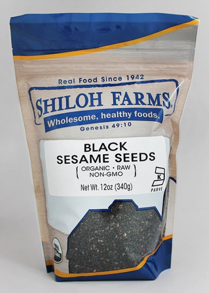 6-PACK OF Seed Sesame Black, Organic, 6X12 Oz