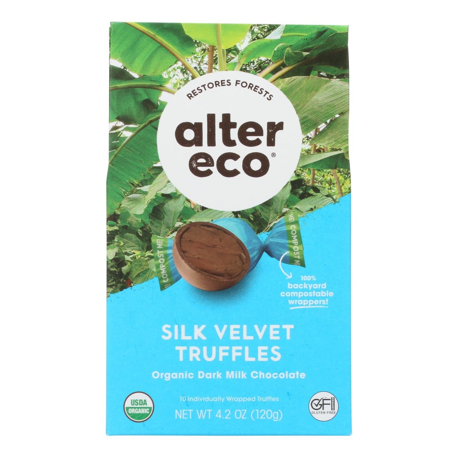 8-PACK OF TRUFFLE CHOCOLATE SILK VELVET