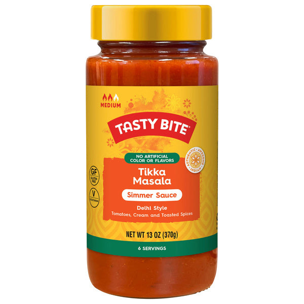 6-PACK OF SAUCE COOKING TIKKA MASALA, DELHI STYLE, SIMMER