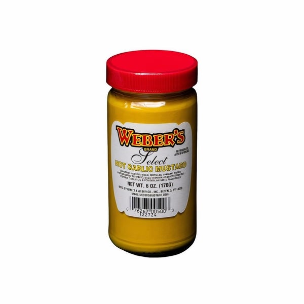 12-PACK OF Mustard Hot Garlic, Heintz & Weber Co