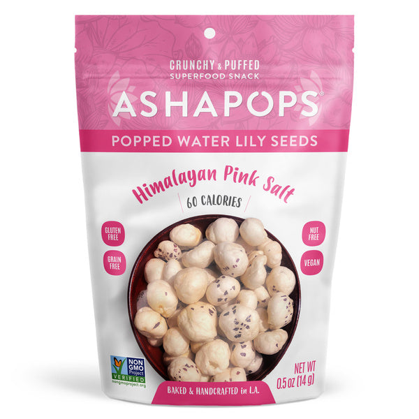 12-PACK OF AshaPops Himalayan Pink Salt Water Lily Seeds 0.5oz 12-Pack