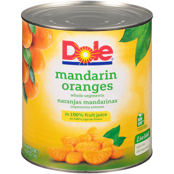 6-PACK OF ORANGE MANDARIN IN JUICE