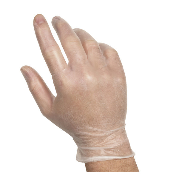 4-PACK OF GLOVE VINYL FDSV PF LRG