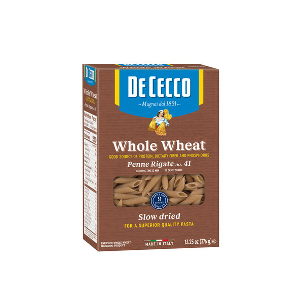 12-PACK OF PASTA PENNE RIGATE WHL WHEAT