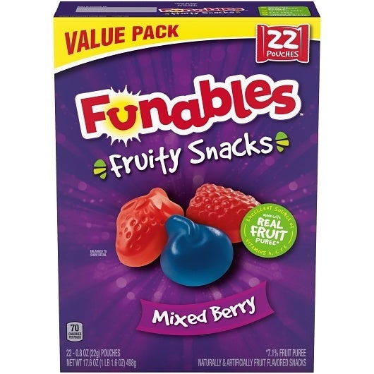 5-PACK OF Funables Mixed Berry Ferrara, 5 - 17.6 Oz
