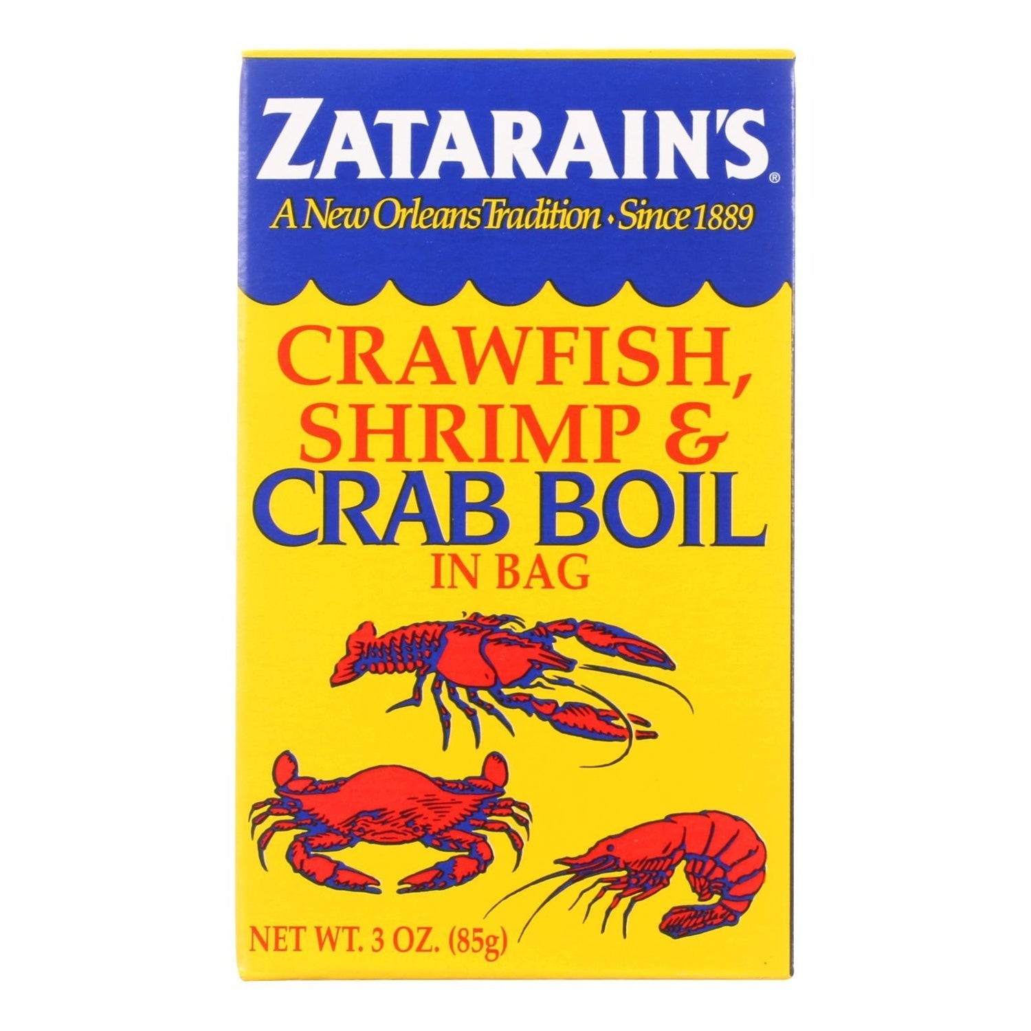 6-PACK OF SEASONING CRAB CRAWFISH, SHRIMP & CRAB BOIL