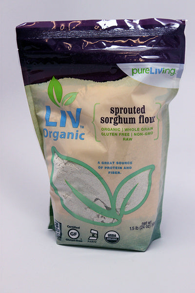 6-PACK OF Flour Organic Sprouted, Sorghum, 6 x 24 oz (K) (GF)