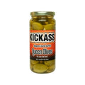 12-PACK OF Jalapeno & Garlic Stuffed Olives Kickass Beef Jerky, 12 - 16 OZ