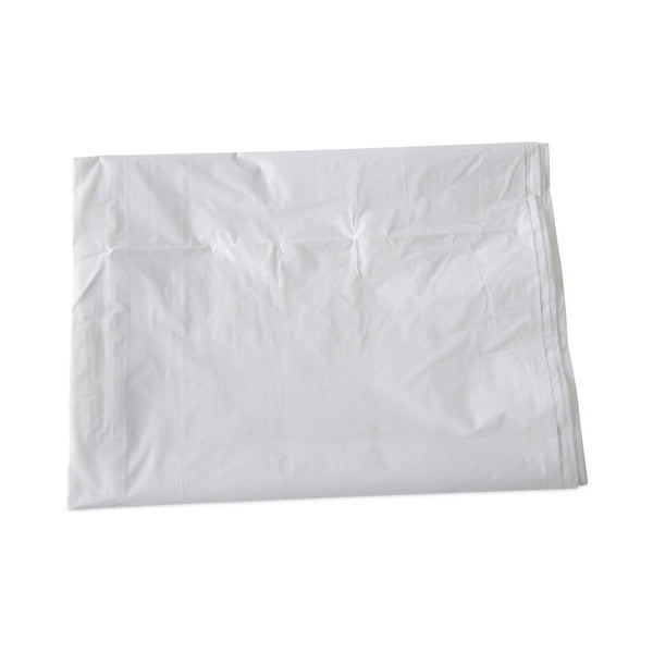 100-PACK OF Boardwalk H7658TWK Industrial Can Liners - 60 Gallon, 0.9 Mil, White, 100 Count - Heavy-Duty Waste Bags for Commercial Use