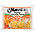 24-PACK OF Hot & Spicy Picante Chicken Flavored Ramen Noodle Soup Maruchan Inc, 24 - 3 Oz