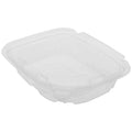 200-PACK OF Container Takeout Karat 200 sets 8 oz PET Plastic Tamper Resistant Hinged Deli Containers with Lid