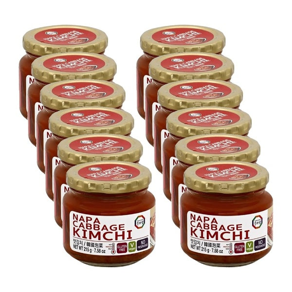 12-PACK OF Cabbage Napa Kimchi Surasang 7.58 oz