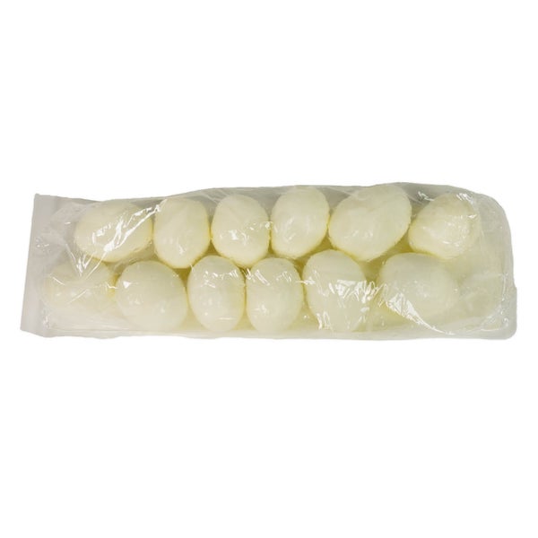 12-PACK OF EGG HARDCOOKED PEELED DRY PACK