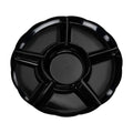 12-PACK OF Tray Plastic Black 6-Partition