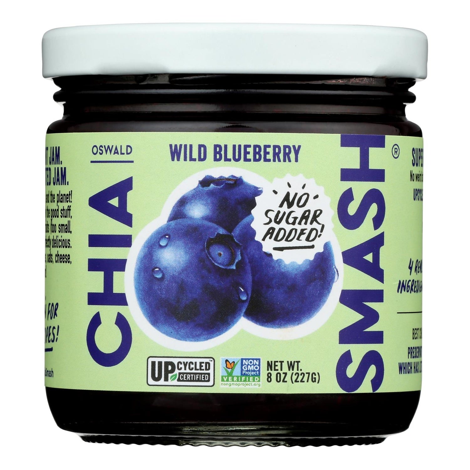 6-PACK OF JAM BLUEBERRY WILD